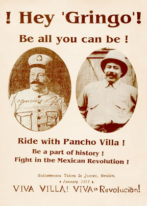 Wanted!  Pancho Villa